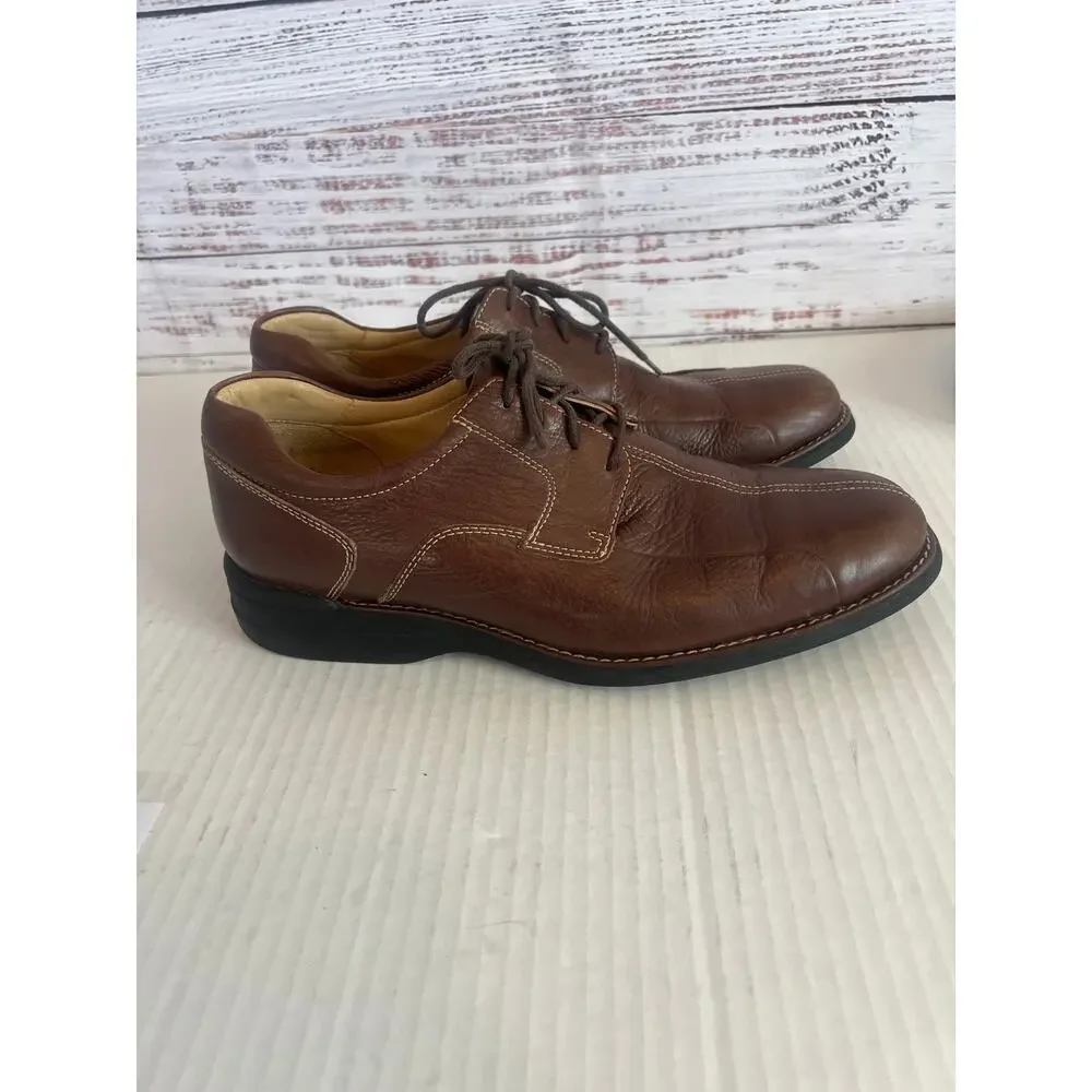 Johnston & Murphy Men's Shuler Bicycle Oxfords dark brown size 11